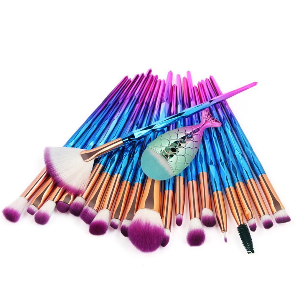 Mermaid Makeup Brush Set - look4usshop