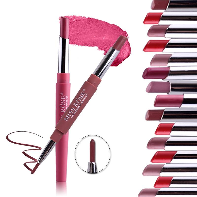 MISS ROSE 2-in-1 Lipstick Pen - look4usshop