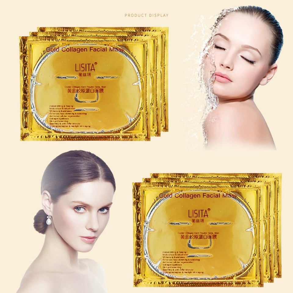 24K - Gold Facial Mask - look4usshop