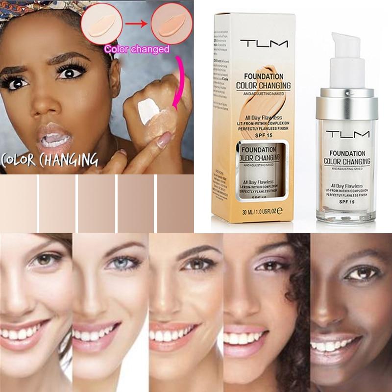 FLAWLESS COLOUR CHANGING FOUNDATION - look4usshop