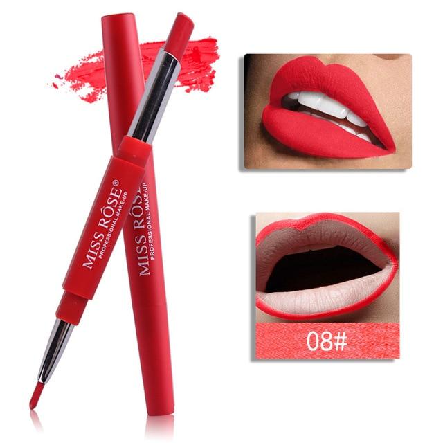 MISS ROSE 2-in-1 Lipstick Pen - look4usshop